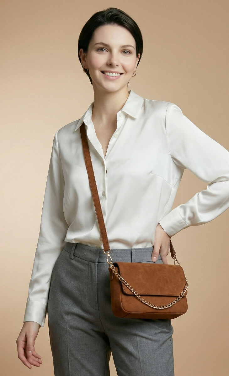 バッグ×AIモデルをAI合成