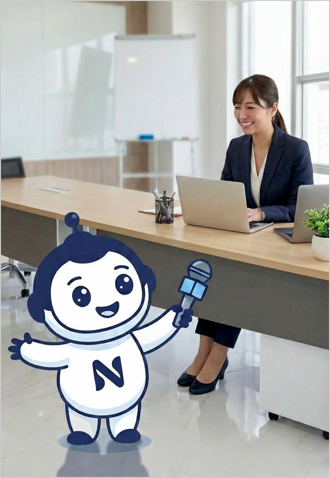 AI司会 ナビィの活用イメージ