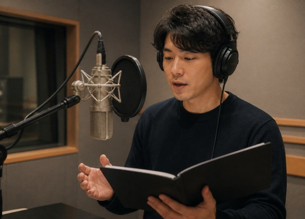 オリジナルキャラクターボイス開発のナレーター選定・音声収録
