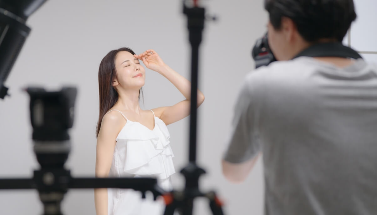 アパレルモデル撮影の工数削減とバリエーション展開