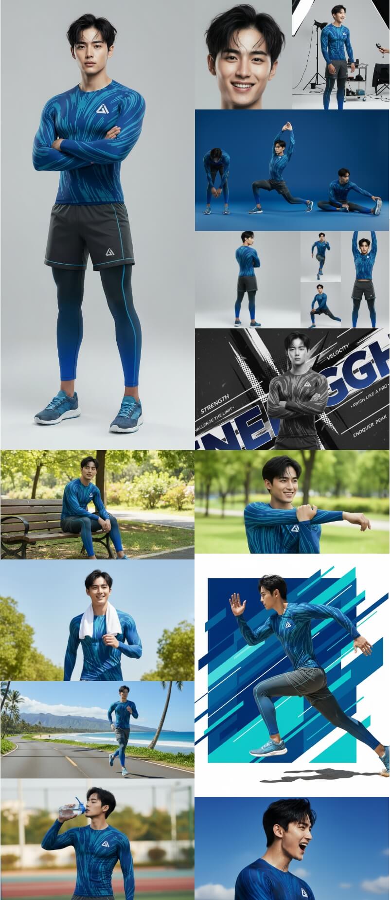 AIモデル広告イメージ