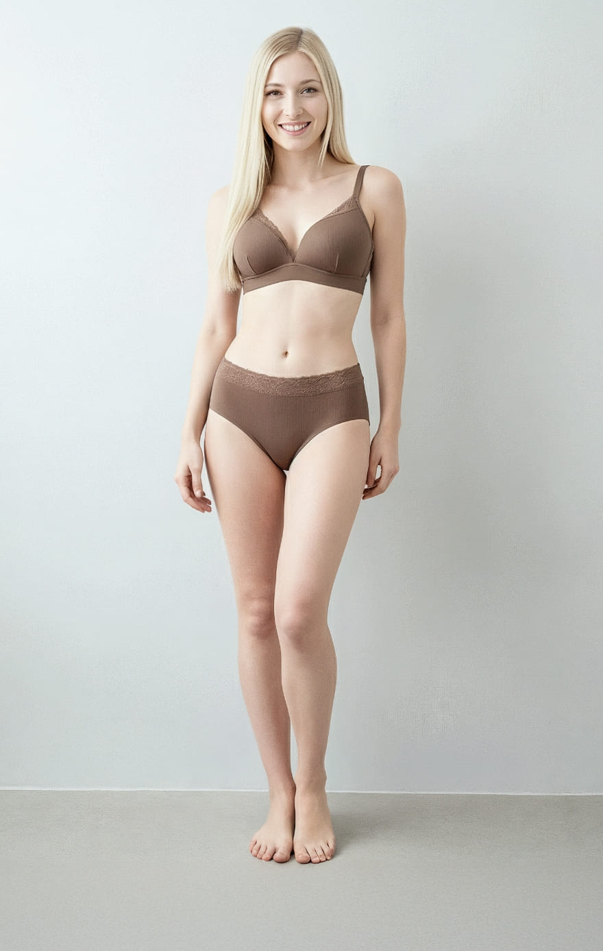 下着画像×AIモデルをAI合成