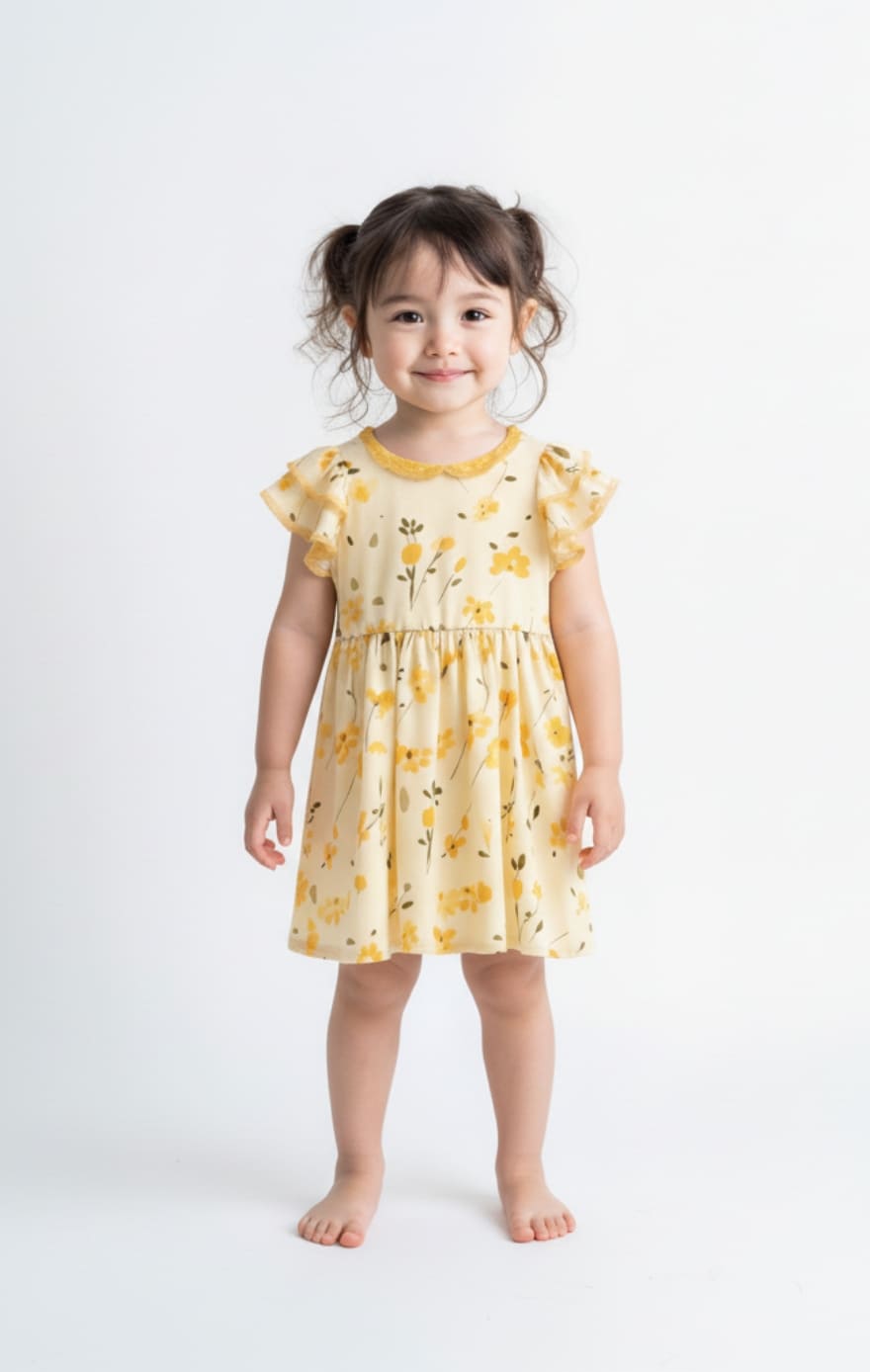 子供服画像×AIモデルをAI合成