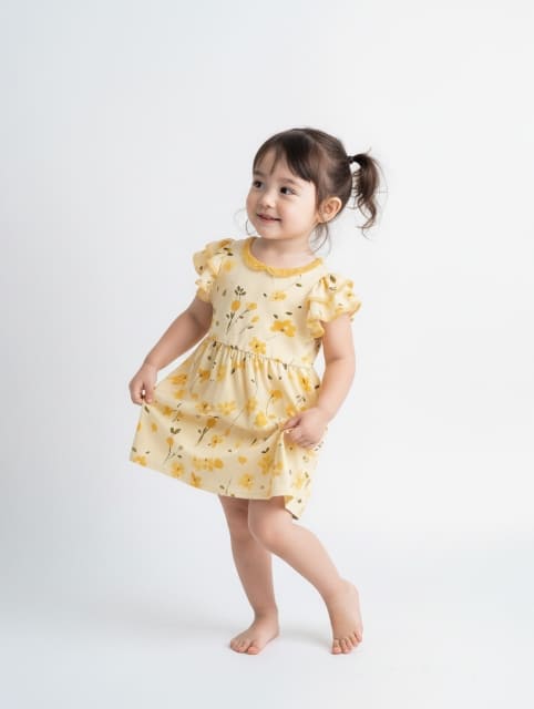 子供服画像×AIモデルをAI合成