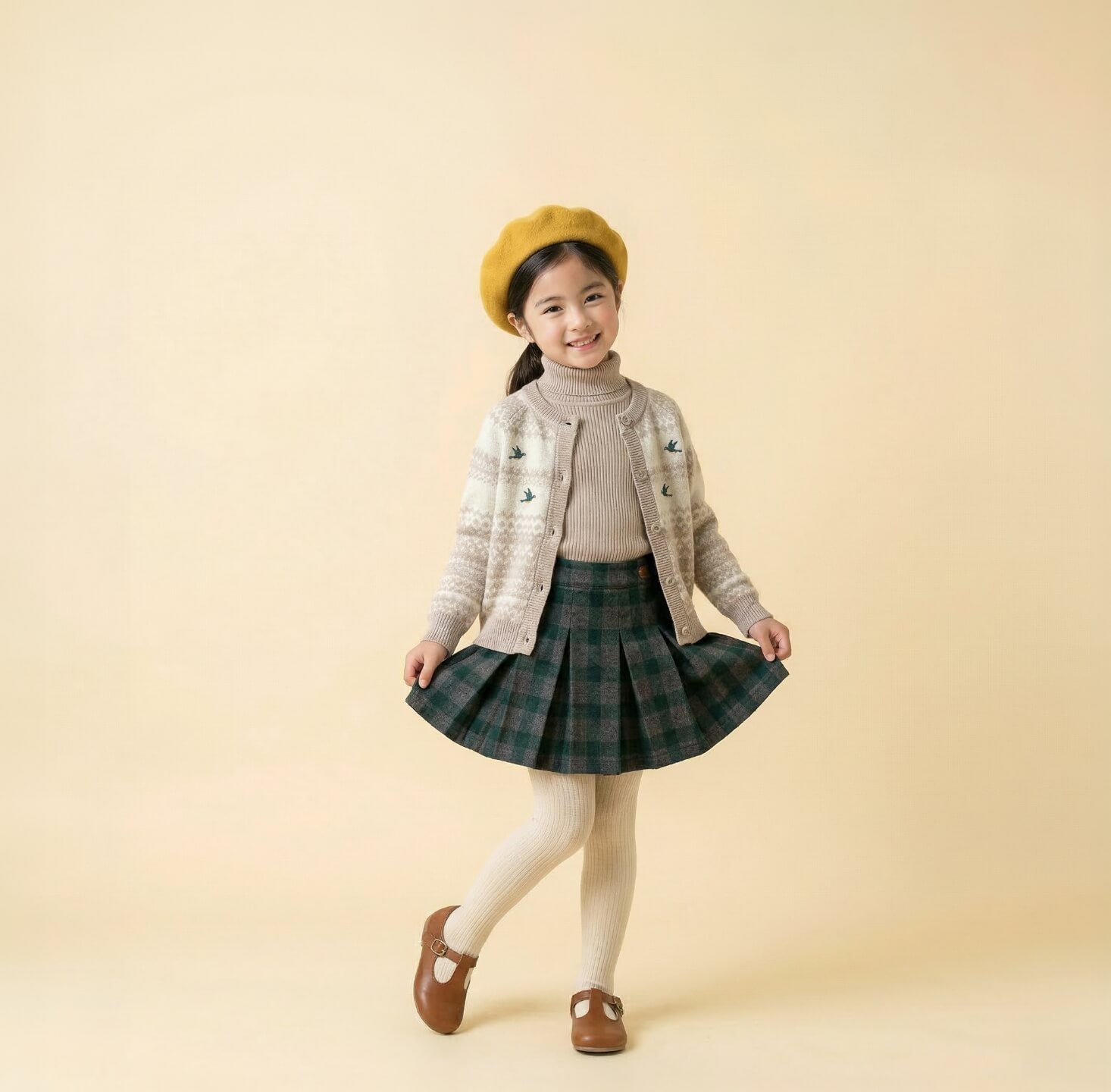 子ども服画像×AIモデルをAI合成