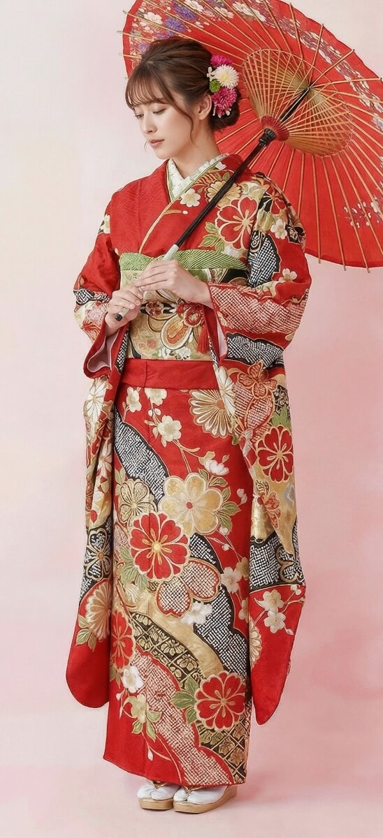 着物/和装画像×AIモデルをAI合成