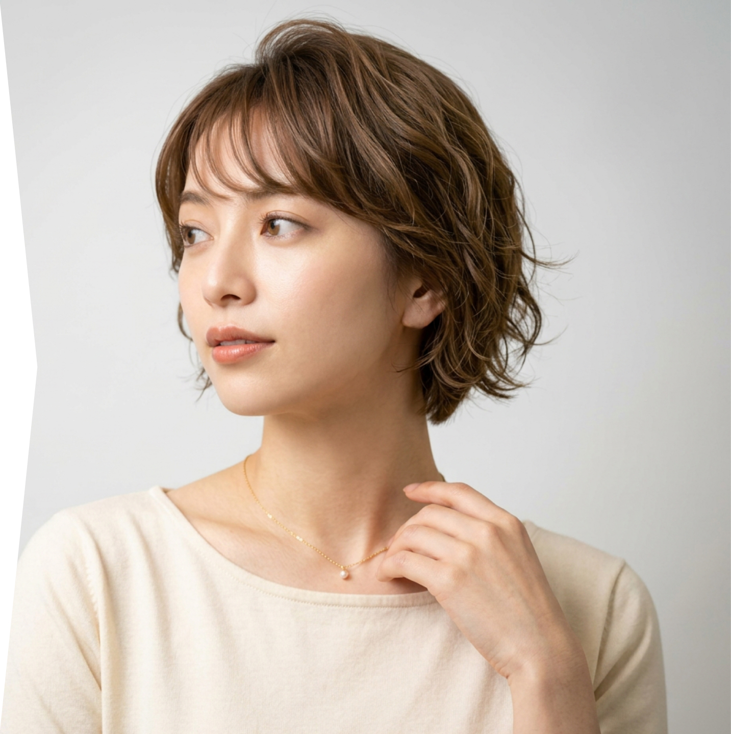 ヘアスタイル画像×AIモデルをAI合成