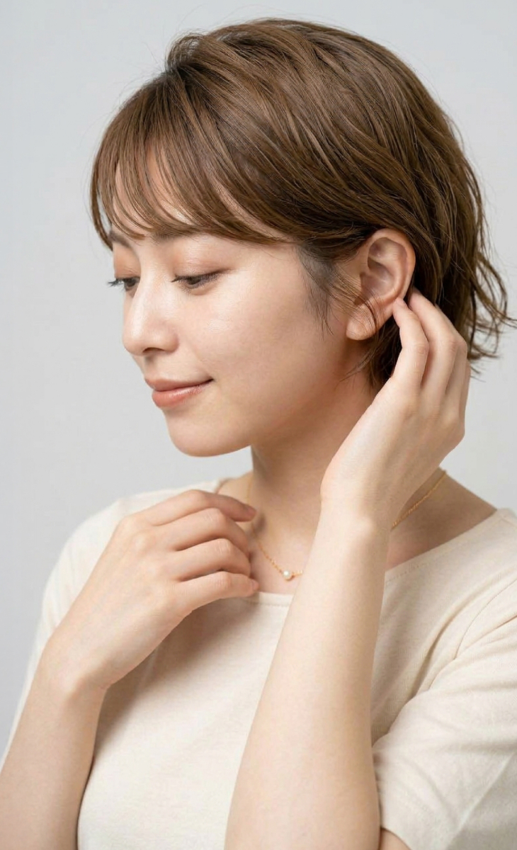ヘアスタイル画像×AIモデルをAI合成