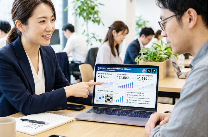 AI×人による効果分析レポート
