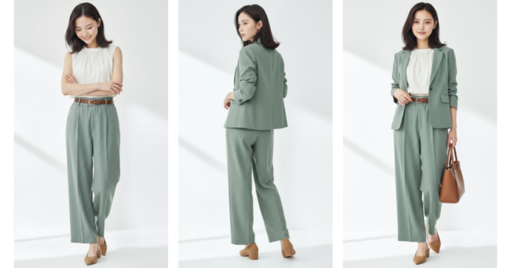 同一モデルでポーズ・表情違いを作成できる