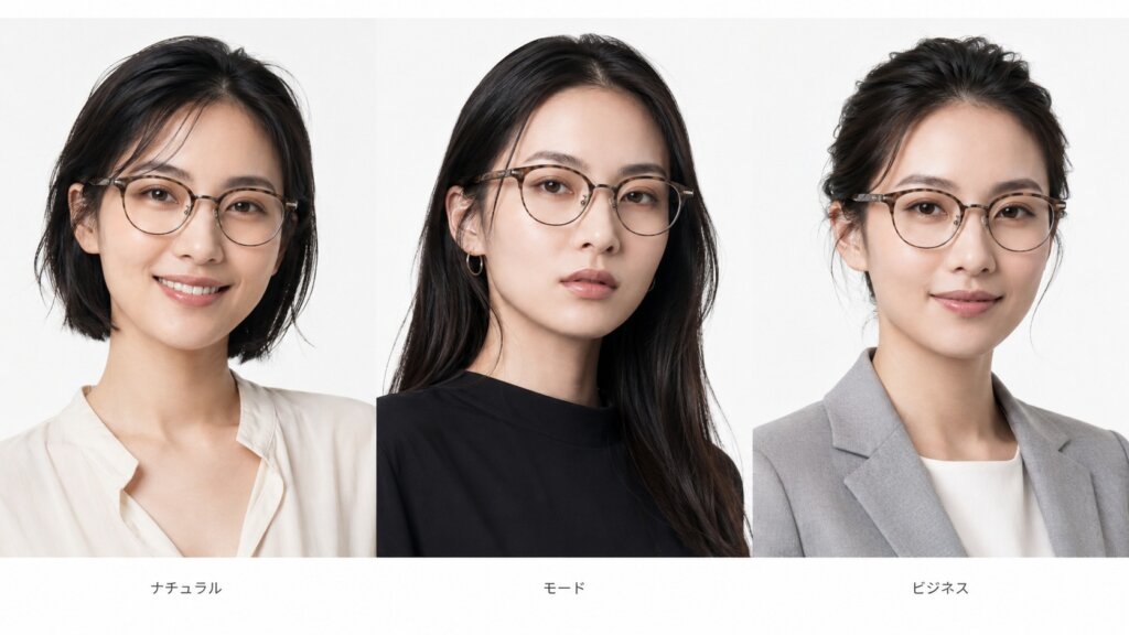 商品やブランド毎のイメージに合ったモデルを選ぶ